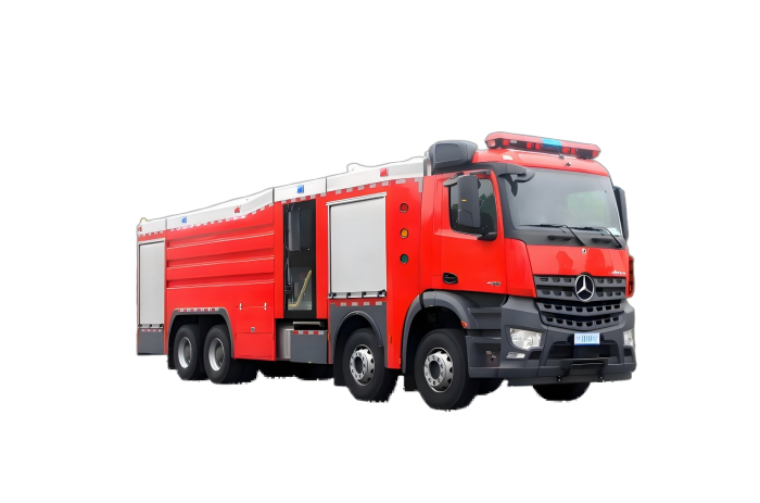 Mercedes Benz 8X4 foam fire truck